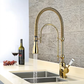 Kaviro 360° Pull-Down Kitchen Faucet with Spring Spout Hot & Cold Mixer