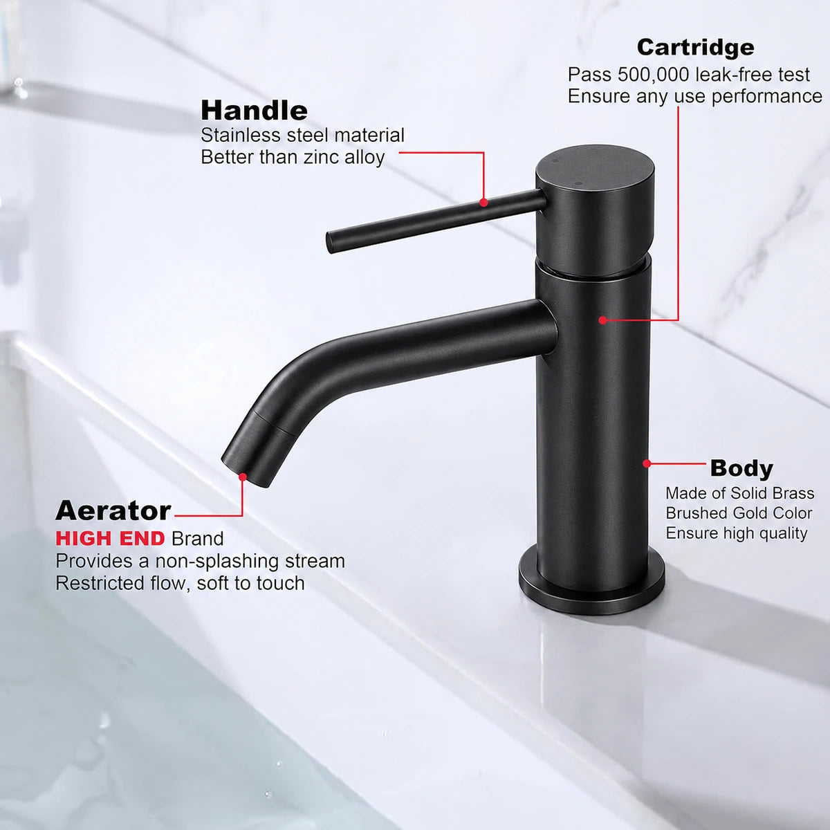 ADJUST HOT, COLD, AND FLOW IN ONE PLACE