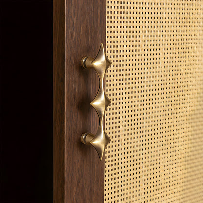 Star-Shaped Solid Brass Cabinet Pulls and Knobs