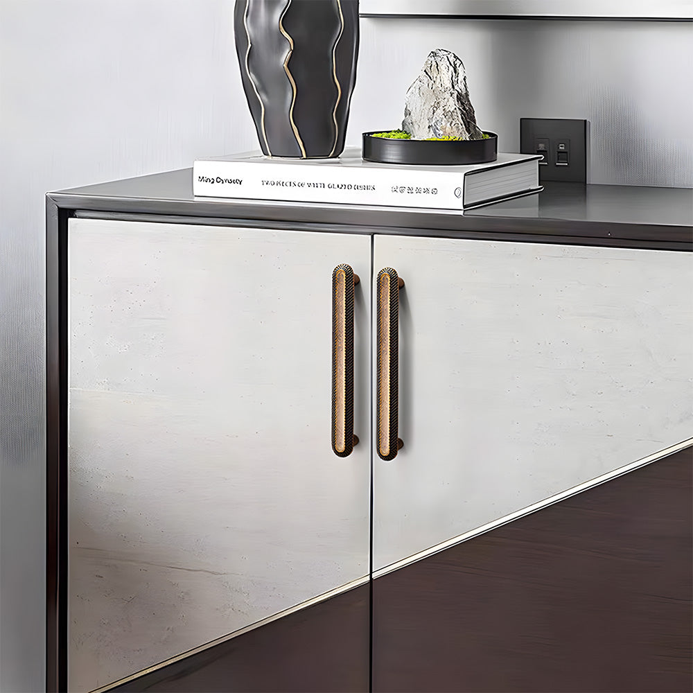 Knurled Zinc Alloy Cabinet Pulls and Knobs