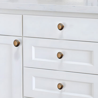 Knurled Zinc Alloy Cabinet Pulls and Knobs