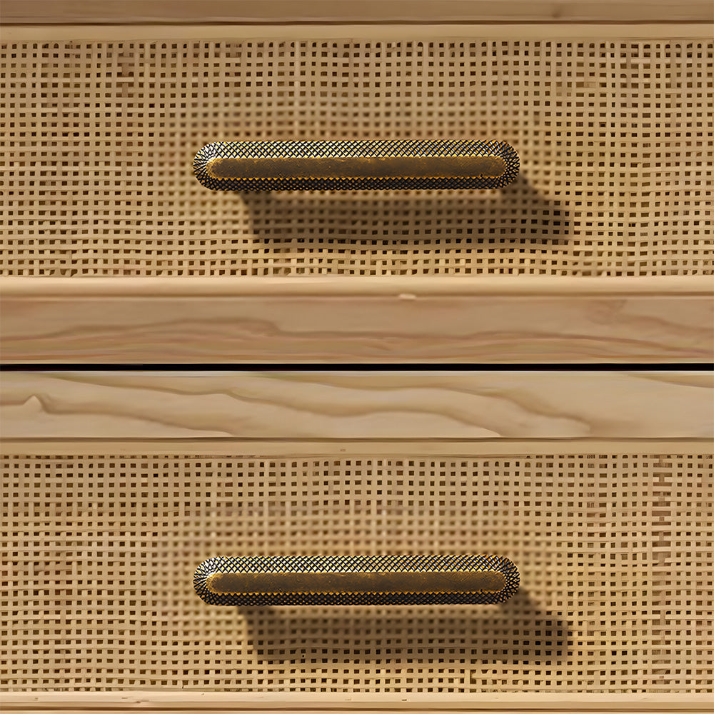 Knurled Zinc Alloy Cabinet Pulls and Knobs