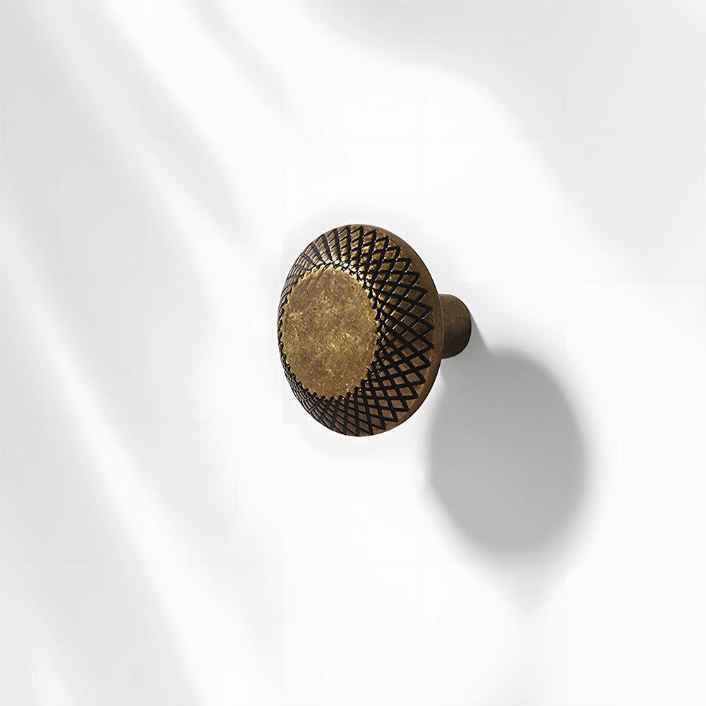 Knurled Zinc Alloy Cabinet Pulls and Knobs