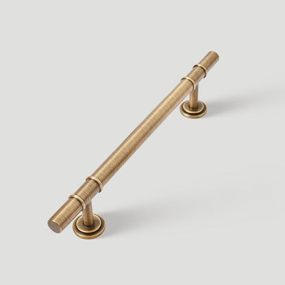 Vintage Solid Brass Cabinet Handles and Knobs in Bronze