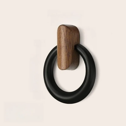 Walnut Ring Pull for Cabinets and Dresser Drawers