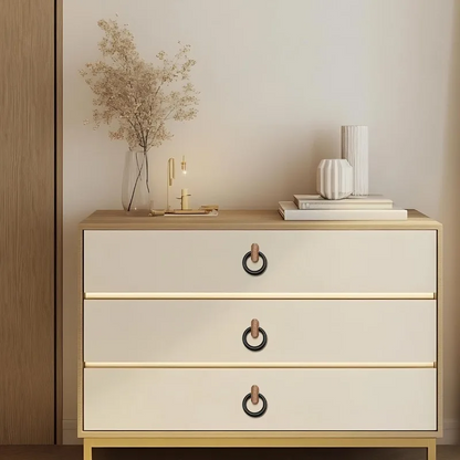Walnut Ring Pull for Cabinets and Dresser Drawers
