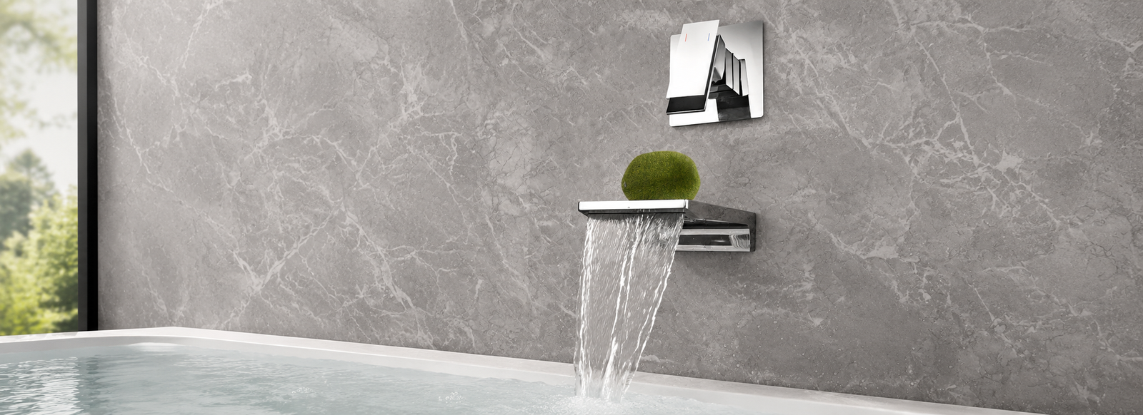 Waterfall Bathroom Faucets