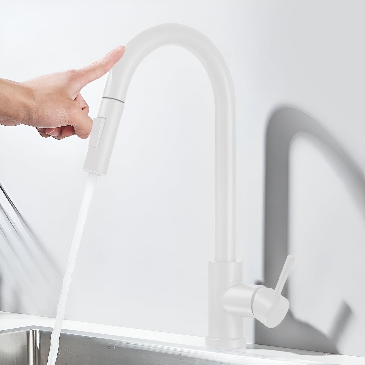 Senso Touch-Activated Pull-Down Kitchen Faucet