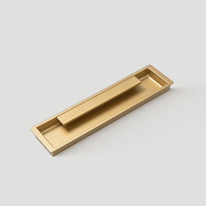 Zinc Alloy Recessed Cabinet Handles with Sliding Bar