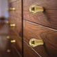 Nordic Brass Cabinet Pulls, Knobs, and Cup Pulls