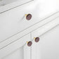 Wood-Grain Cabinet Handles and Knobs for Wardrobes