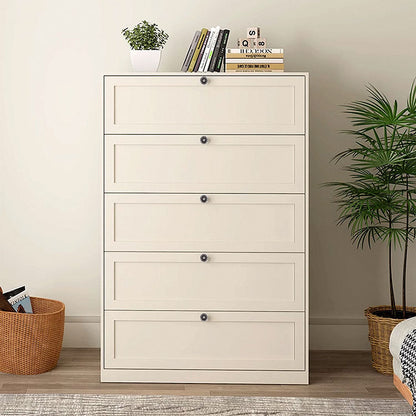 Fluted Acrylic Cabinet Knobs for Dressers and Nightstands