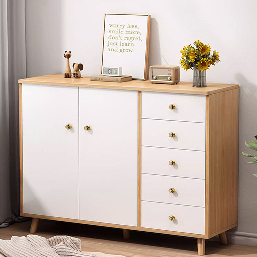 Fluted Acrylic Cabinet Knobs for Dressers and Nightstands