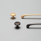 Arched Cabinet Pulls and Matching Round Knobs