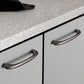 Arched Cabinet Pulls and Matching Round Knobs