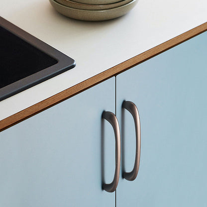 Arched Cabinet Pulls and Matching Round Knobs