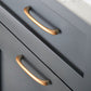 Arched Cabinet Pulls and Matching Round Knobs