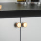 Arched Cabinet Pulls and Matching Round Knobs