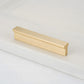 Modern Brass Gold Kitchen Cabinet Edge Handles
