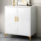 Modern Brass Gold Kitchen Cabinet Edge Handles