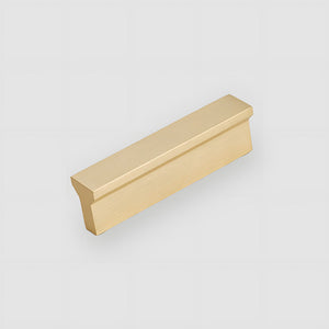 Modern Brass Gold Kitchen Cabinet Edge Handles