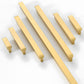 Modern Brass Gold Kitchen Cabinet Edge Handles