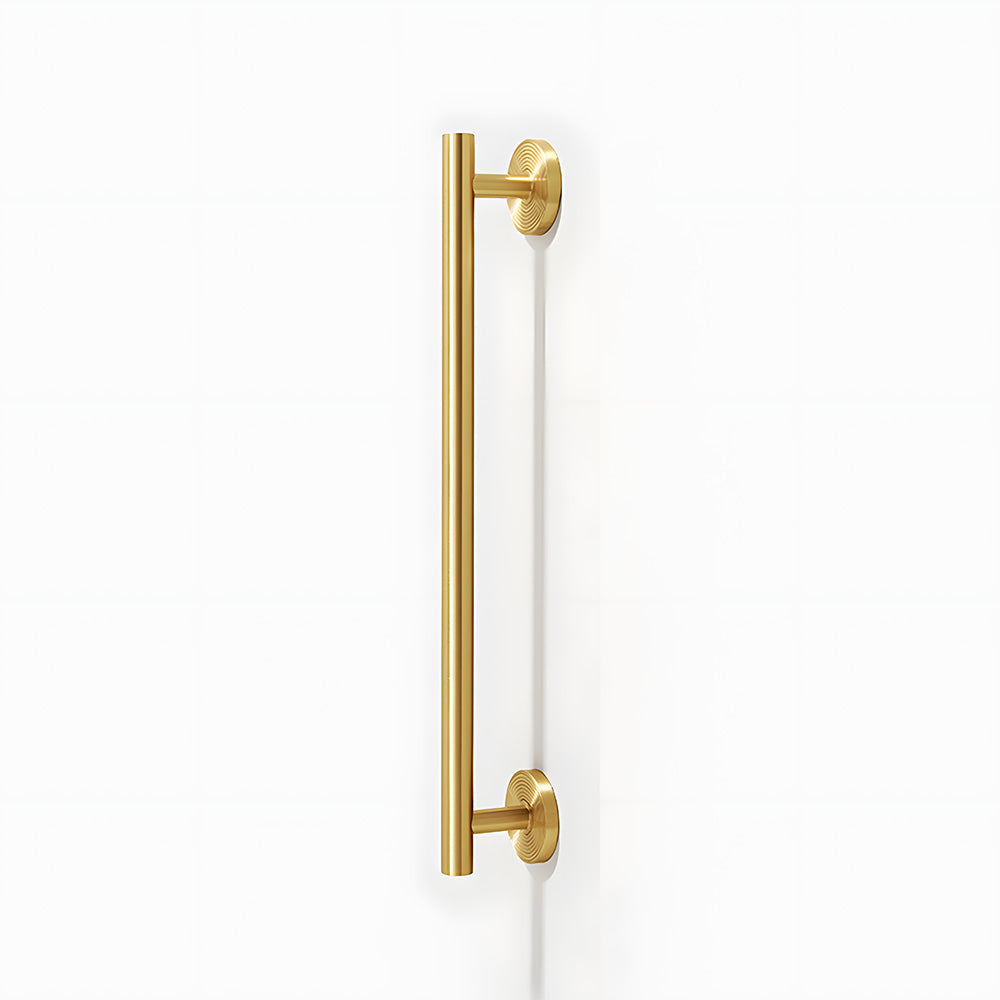 Gold Brass Round Bar Cabinet Pulls and Knobs