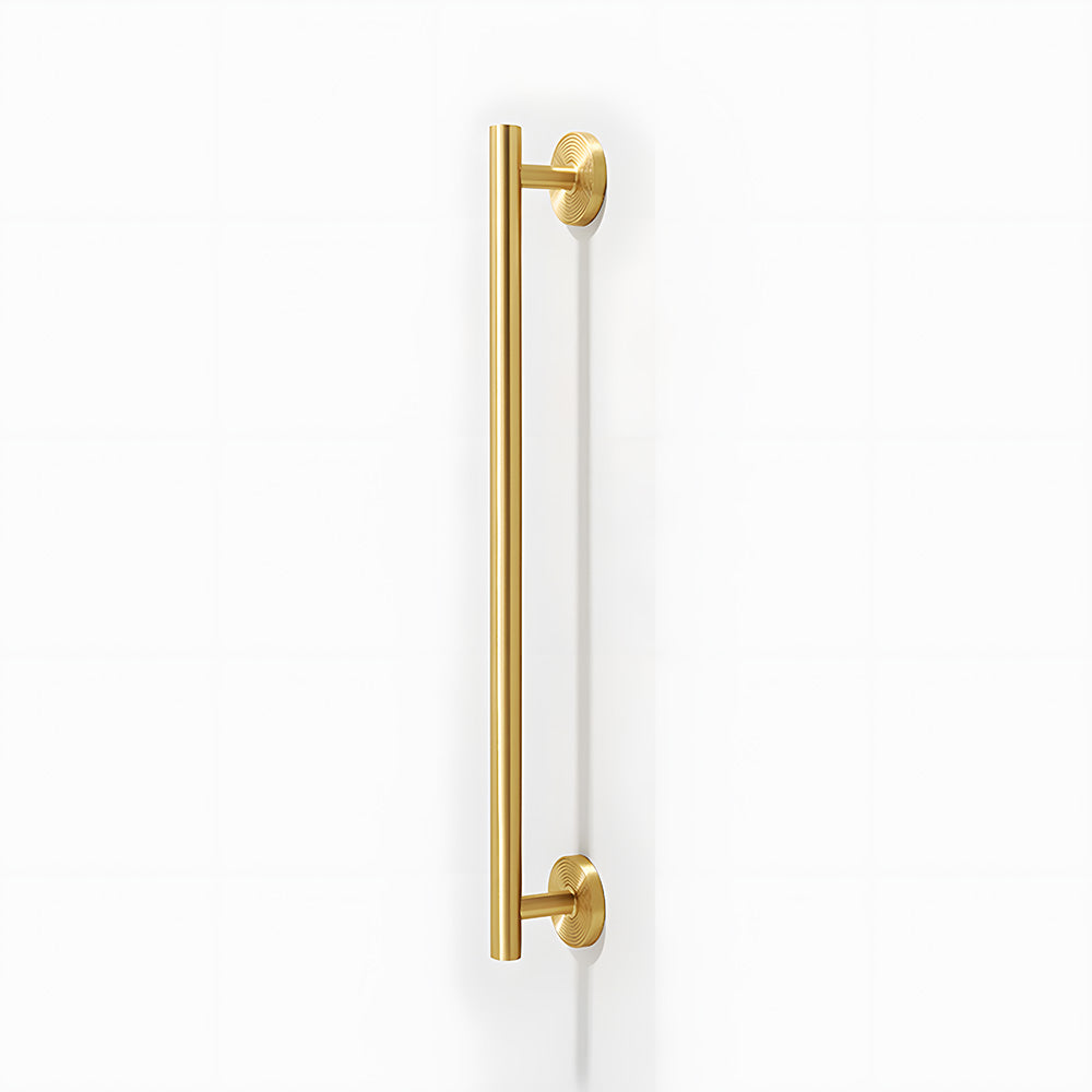 Gold Brass Round Bar Cabinet Pulls and Knobs