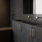 Smooth Bronze Cabinet Pulls for Kitchen Cabinets