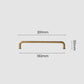 Smooth Bronze Cabinet Pulls for Kitchen Cabinets