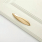 Leaf-Shaped Zinc Alloy Drawer Pulls and Cabinet Handles