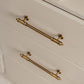 Antique Brass Round Bar Cabinet Pulls and Knobs