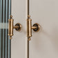 Antique Brass Round Bar Cabinet Pulls and Knobs