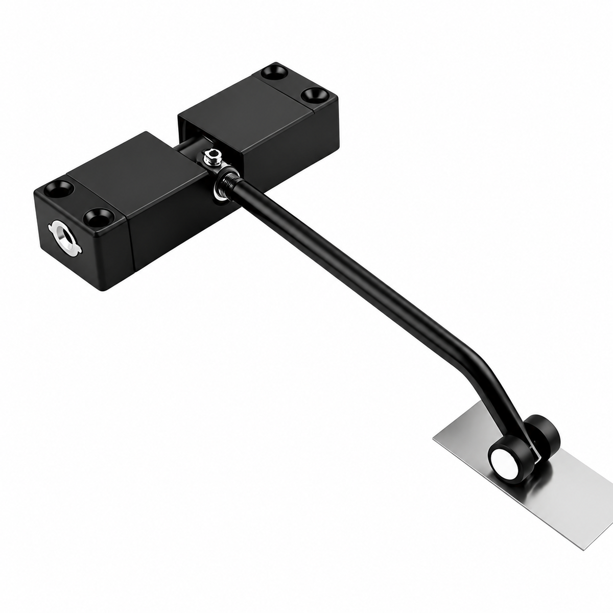 Merritt Automatic Spring Door Closer, Adjustable 88 lb. Capacity