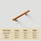 Leather Drawer Pulls Handles Wardrobe Dresser Knobs