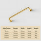 Threaded Ribbed Cabinet Handles and Pulls for Wardrobes