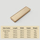 Hidden Flip-Out Recessed Cabinet Handles