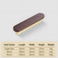 Wood-Grain Cabinet Handles and Knobs for Wardrobes