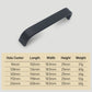 Smooth Curved Bar Cabinet Pulls and Drawer Handles