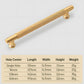 Knurled Round Bar Cabinet Pulls, Aluminum Alloy Handles