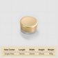 Unique Round Touch Glow Wardrobe Cabinet Drawer Knob