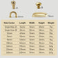Nordic Brass Cabinet Pulls, Knobs, and Cup Pulls
