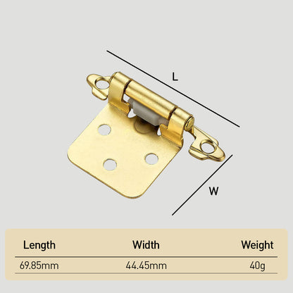 1.5 Inch Half Cover American Spring Self-Closing Door Hinge
