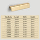 Low-Profile Flat Bar Cabinet Pulls and Handles