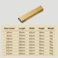 Long Multicolored Simple Invisible Finger Cabinet Drawer Handles