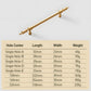Gold Brass Turned Bar Cabinet Pulls and Knobs