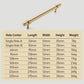 Retro Brass Cabinet Pulls and Knobs