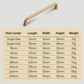 Nordic Brass Cabinet Pulls, Knobs, and Cup Pulls