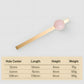 Natural Crystal Sphere Brass Cabinet Handles and Knobs