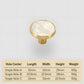 Colored Inset Cabinet Knobs for Wardrobes and Drawers